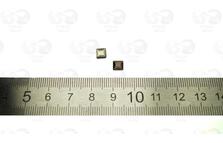 Термостразы металл  5*5 мм (рифл)