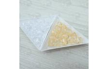 Бусины акриловые квадратный кристалл 10 мм, 50 грамм
