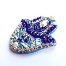 Нашивка на фетре "Hamsa"